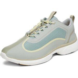 Vionic Guinn Waterproof Walking Sneaker Womens 6.5 Sage Ripstop Arch Support New